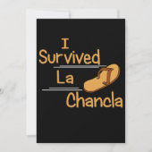 Ik heb La Chancla overleefd Grappige humor Mexicaa (Voorkant)