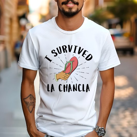 Ik heb La Chancla overleefd - Mexicaanse moeder gr T-shirt