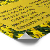 IK HEB LANGZAAM GEWANDERD ALS EEN CLOUD POSTER (Hoek)