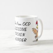 Ik heb last van de Mok van OCD-koffie (Voorkant rechts)
