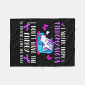 Ik heb last van fibromyalgie - kan fibromyalgie Dr Fleece Deken (Voorkant (Horizontaal))