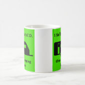 Ik heb last van OCD - obsessieve kampeerstoornis Koffiemok (Center)