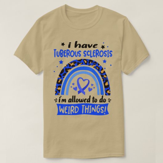 Ik heb lastige sclerose als ik een vreemde mag doe t-shirt (Design voorkant)