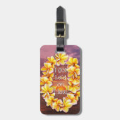 Ik heb Lei'd op Maui (aanpasbaar) Bagagelabel (Voorkant verticaal)