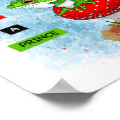 Ik heb liever een kikker dan een prins | Kikkerkun Poster (Hoek)