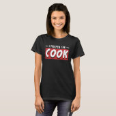 Ik heb liever het Cook Chef Afstuderen T-shirt (Voorkant volledig)