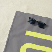 Ik heb liever honden dan mensen strandlaken (In situ)