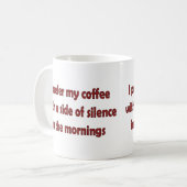 Ik heb liever mijn koffie mok (Voorkant links)