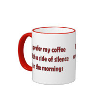 Ik heb liever mijn koffie