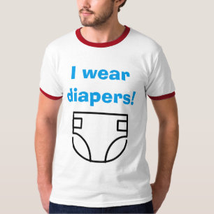 Ik heb luiers draag! t-shirt