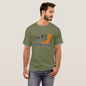 Ik heb M.S. wat is je excuus? T-shirt (Voorkant volledig)