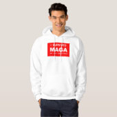Ik heb MAGA overleefd Hoodie (Voorkant volledig)