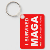 Ik heb MAGA overleefd Sleutelhanger (Voorkant)