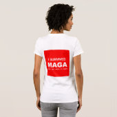 Ik heb MAGA overleefd T-shirt (Achterkant volledig)