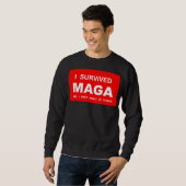 Ik heb MAGA overleefd Trui (Voorkant volledig)