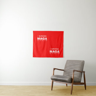 Ik heb MAGA overleefd Wandkleed