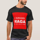 Ik heb MAGA T-shirt overleefd (Voorkant)