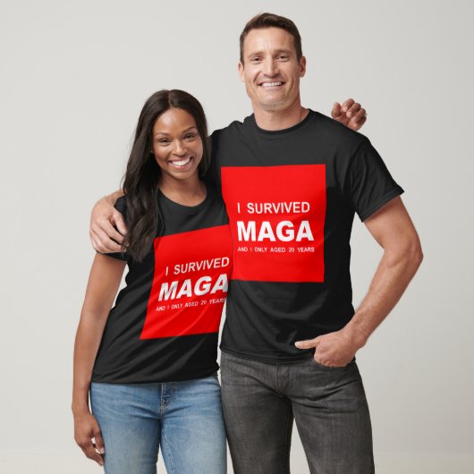 Ik heb MAGA T-shirt overleefd (Unisex)