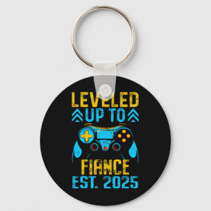 Ik heb me aangemeld voor Fiance 2025 Gamer Groom J Sleutelhanger