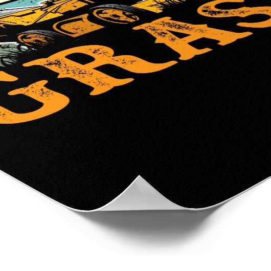 Ik heb me bemand... ik heb grasgrasgrasgrasgrastui poster (Hoek)