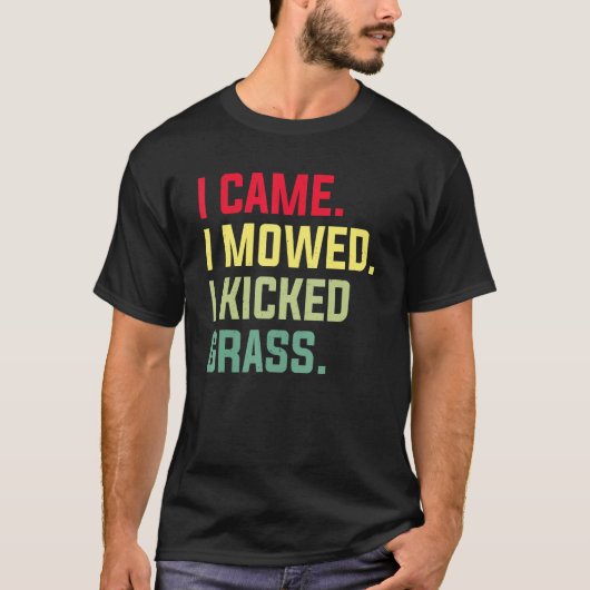 Ik heb me bemand... ik heb grasgrasgrasmower t-shirt (Voorkant)