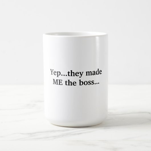 Ik heb me de baas Mok gegeven (Center)