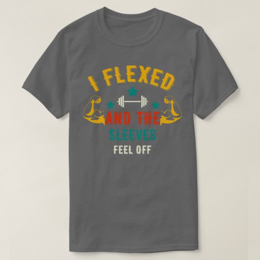 Ik heb me geflexibiliseerd en de Sleeves raken uit T-shirt (Design voorkant)