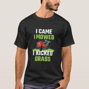 Ik heb me laten bewegen... ik heb grasgrasgrasgras t-shirt