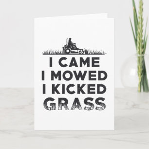 Ik heb me laten bewegen... ik heb grasgrasgrasmowe kaart