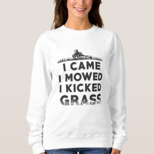 Ik heb me laten bewegen... ik heb grasgrasgrasmowe trui