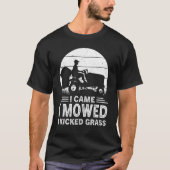 Ik heb me laten bewegen... ik heb grasgrasgrasvoge t-shirt (Voorkant)