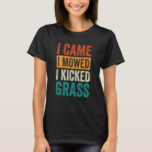 Ik heb me laten bewegen... ik heb grasgrasgrasvoge t-shirt