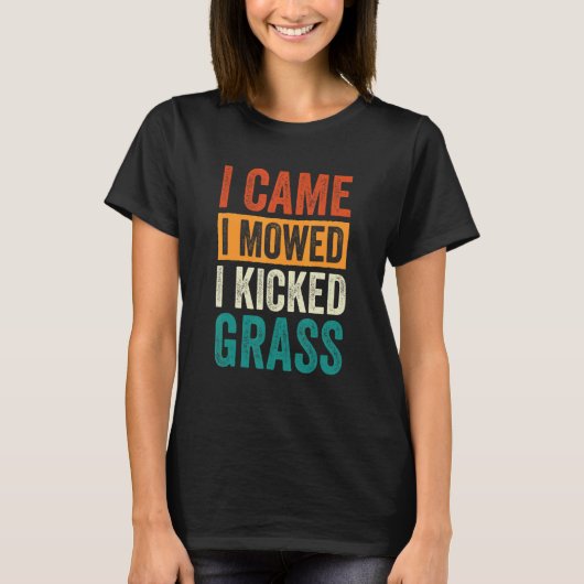 Ik heb me laten bewegen... ik heb grasgrasgrasvoge t-shirt (Voorkant)