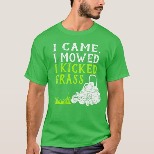Ik heb me laten bewegen... ik heb Grass Grapny Gra T-shirt (Voorkant)