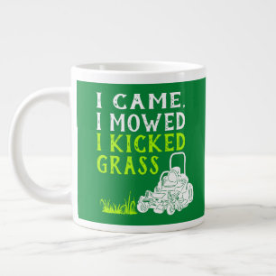 Ik heb me laten bewegen... ik heb grass grappny ve grote koffiekop