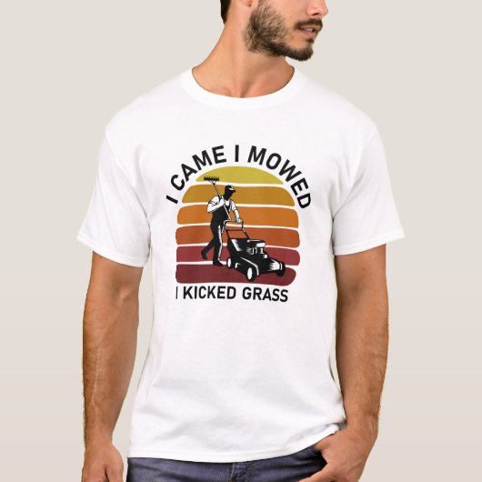 Ik heb me laten bewegen... ik heb grass grappny ve t-shirt (Voorkant)