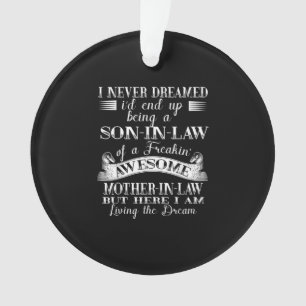 Ik heb me nooit een zoon gedroomd in de wet van de ornament