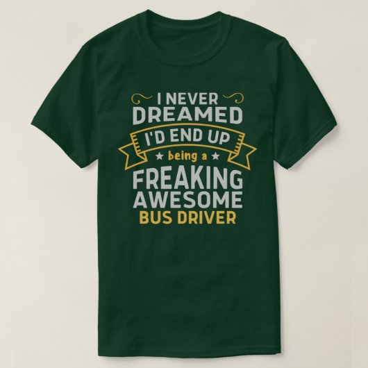Ik heb me nooit gedroomd dat Ix27d uiteindelijk ee T-shirt (Design voorkant)