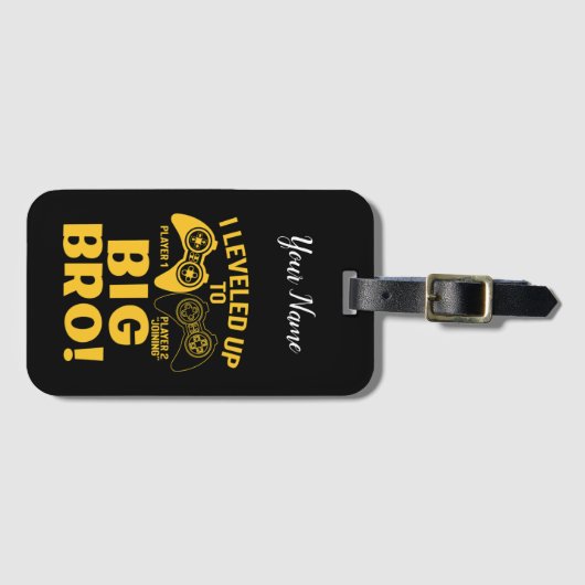 Ik heb me opgehouden tot Big Bro Bagagelabel (Voorkant (horizontaal))