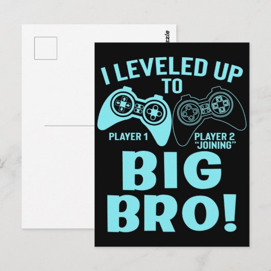 Ik heb me opgehouden tot Big Bro Briefkaart (Voorkant / Achterkant)