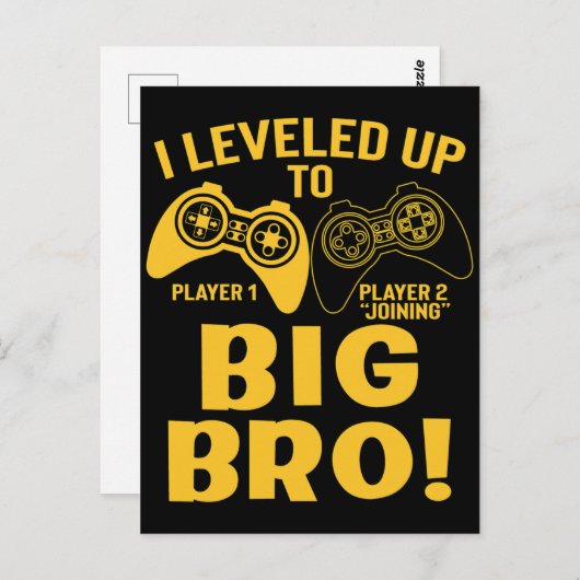 Ik heb me opgehouden tot Big Bro Briefkaart (Voorkant / Achterkant)