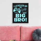 Ik heb me opgehouden tot Big Bro Canvas Afdruk (Insitu (Woonkamer))