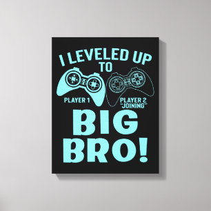 Ik heb me opgehouden tot Big Bro Canvas Afdruk