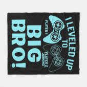 Ik heb me opgehouden tot Big Bro Fleece Deken (Voorkant (Horizontaal))