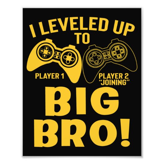 Ik heb me opgehouden tot Big Bro Foto Afdruk (Voorkant)