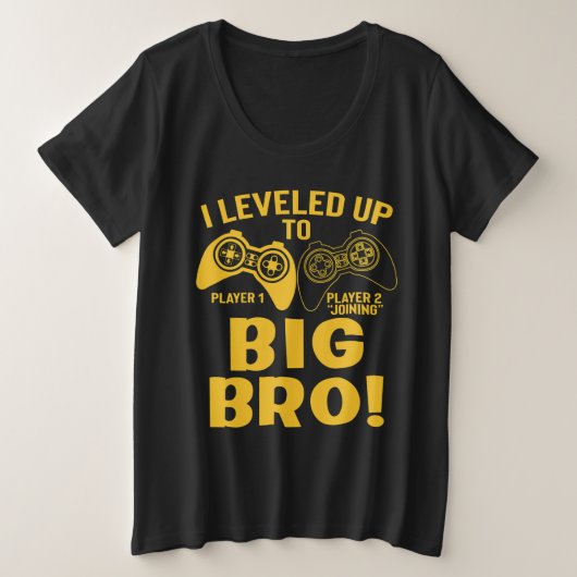 Ik heb me opgehouden tot Big Bro Grote Maat T-shirt (Design voorkant)