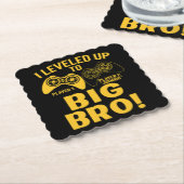 Ik heb me opgehouden tot Big Bro Kartonnen Onderzetters (Gebogen)