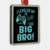 Ik heb me opgehouden tot Big Bro Metalen Ornament (Rechts)