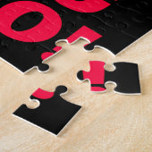 Ik heb me opgehouden tot Big Bro Red en Black Legpuzzel (Zijkant)