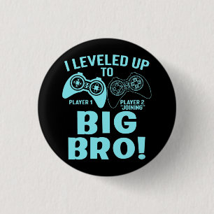 Ik heb me opgehouden tot Big Bro Ronde Button 3,2 Cm